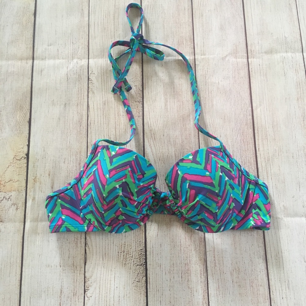 aerie | Blakely Multicolor Bikini Top